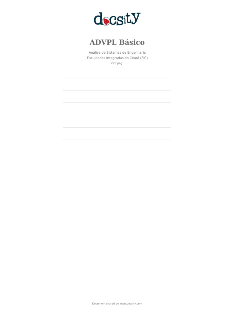 Docsity advpl basico pdf