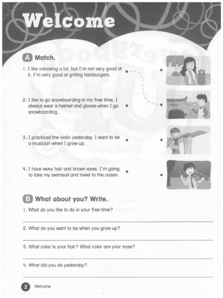 Everybody Up 5- test preparation | PDF