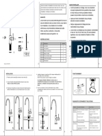 Notice de Montage Robinet Lave Mains Eau Froide Diwo Chrome