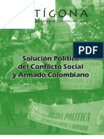 Revista Antígona No.8 Solución Política del Conflicto Social y Armado Colombiano
