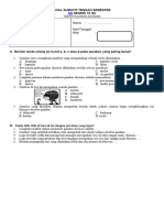 Soal PTS SBDP Kelas 5