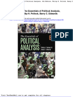 Test Bank For The Essentials of Political Analysis 6th Edition Philip H Pollock Barry C Edwards