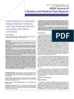 Clinical Predictors of Shoulders Tendon Pathology in Patients With Early Parkinson S Disease Sonographic and Clinical Associations