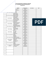 DAFTAR PENGURUS KARANG TARUNA - Pak Pahmi