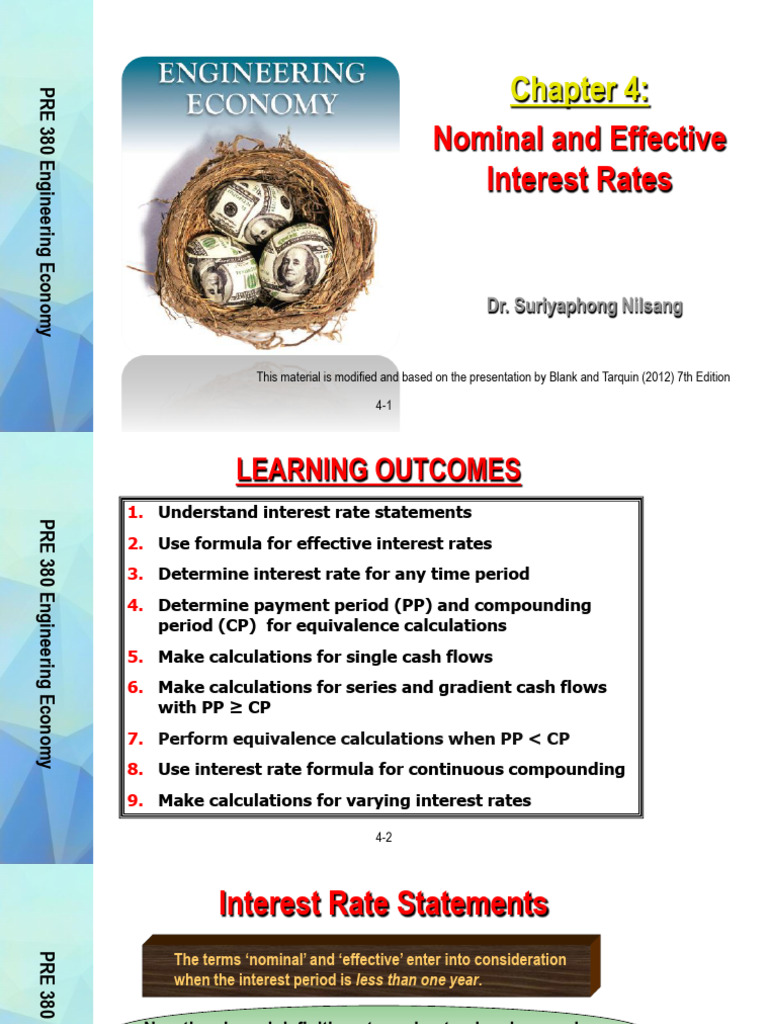 Chapter+4+-+Nominal+and+Effective+Interest+Rates | PDF | Interest ...