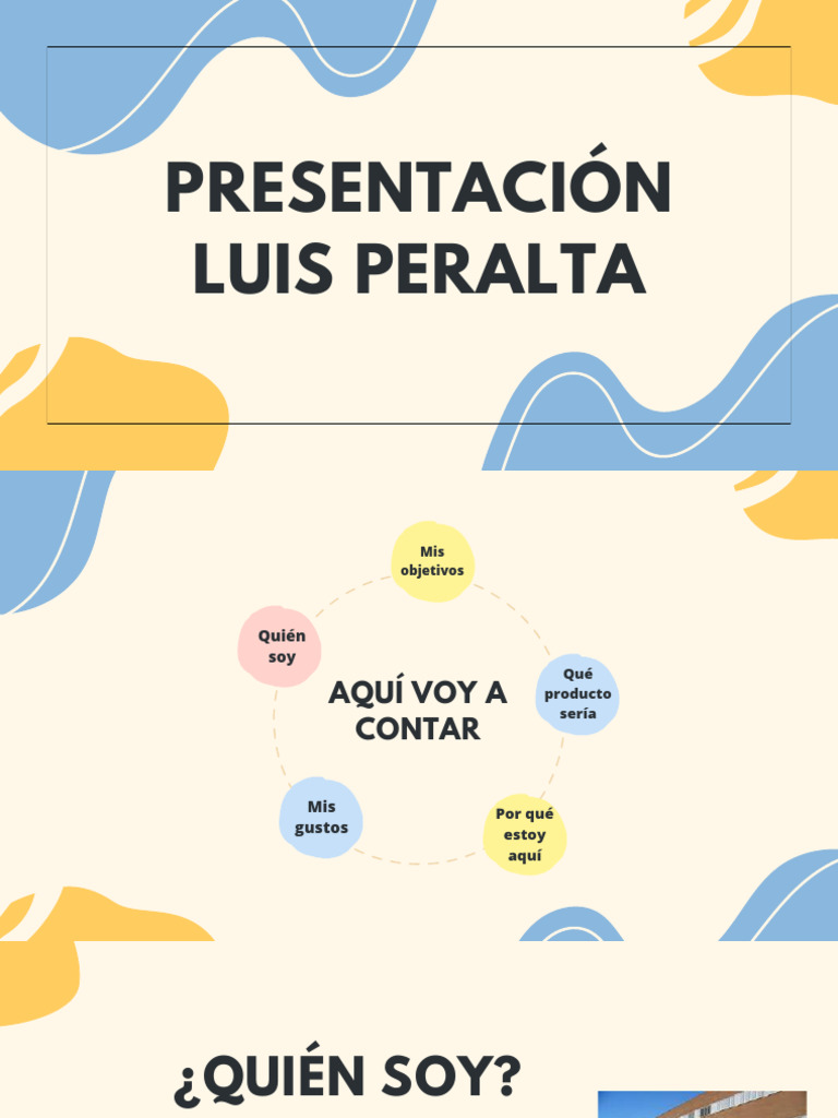 Presentación Luis Peralta | PDF
