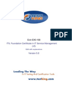 ITIL Foundation v3 - Testking v5 With 201 Questoes