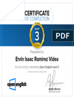 Certificate Level3