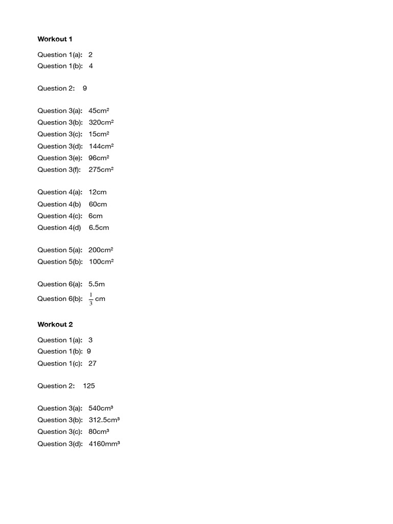 Photo inspiration: Picture Idea: Math Workouts Geometry Volume Problems Pdf