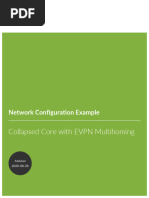 Collapsed Core or EVPN-Multihoming NCE