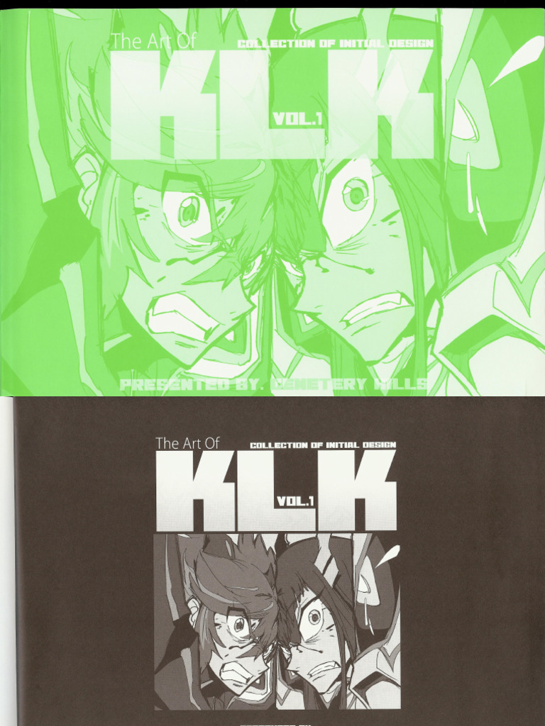 The Art of Kill La Kill Vol. 1 Artbook PDF