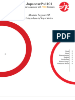 08 - Going To Japan by Way of Mexico - Lesson Notes