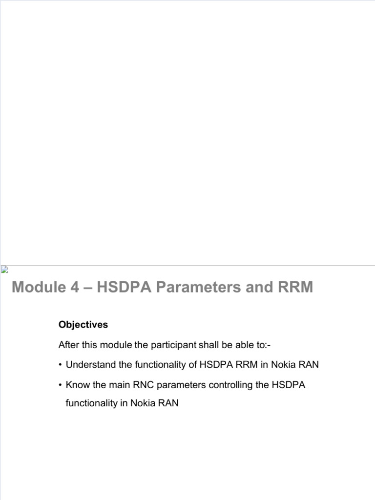 Hsdpa Parameters Pdf