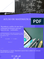 Aulão de Matemática Monitoria