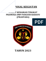 Proposal Pramuka SMP Pangudi Rahayu