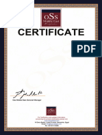Oss Certification2