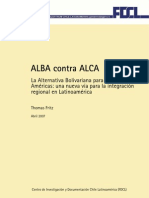 ALBA Contra ALCA Thomas Fritz FDCL Esp