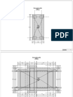 Plan de Coffrage Et D'armatures Des Radiers Et Fosse