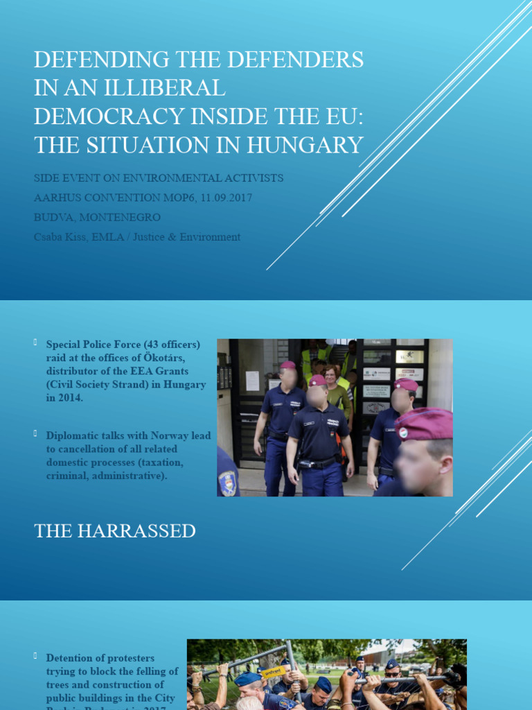 Defending Environmental Activists in Hungary | PDF | Science & Mathematics