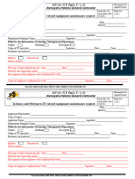 IT Request Form For Outsource