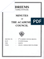 8th Academic Council Meeting