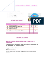 Diagnóstico de Segundo Grado