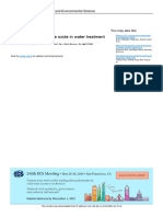 Application of Graphene Oxide in Water Treatment