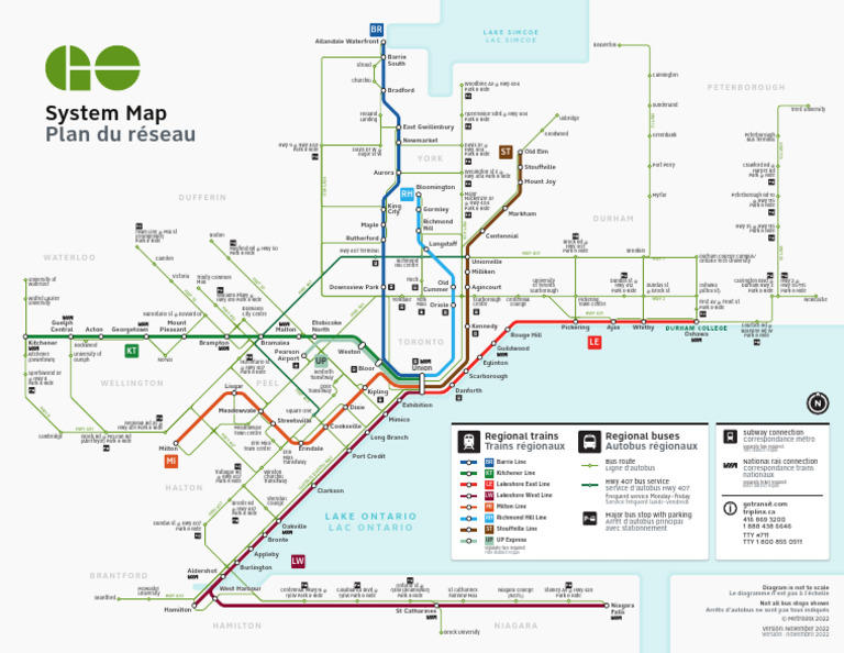 System Map 8 | PDF | Ontario | Passenger Rail Transport