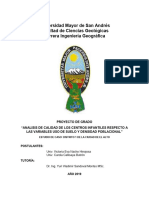 Analisis de Calidad de Los Centros Infantiles Respecto Las Variables Uso de Suelo y Densidad Pobl