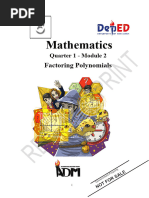 Math8 q1 Mod2 Factoring-Polynomials v5