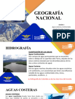 Geografia Nacional - Primer Corte - Sesion 4 - Hidrografia de Colombia