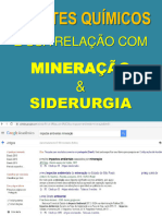 AgenteQuimico Mineracao-Siderurgia