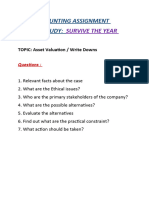 Accounting Assignment Case Study by Sonu