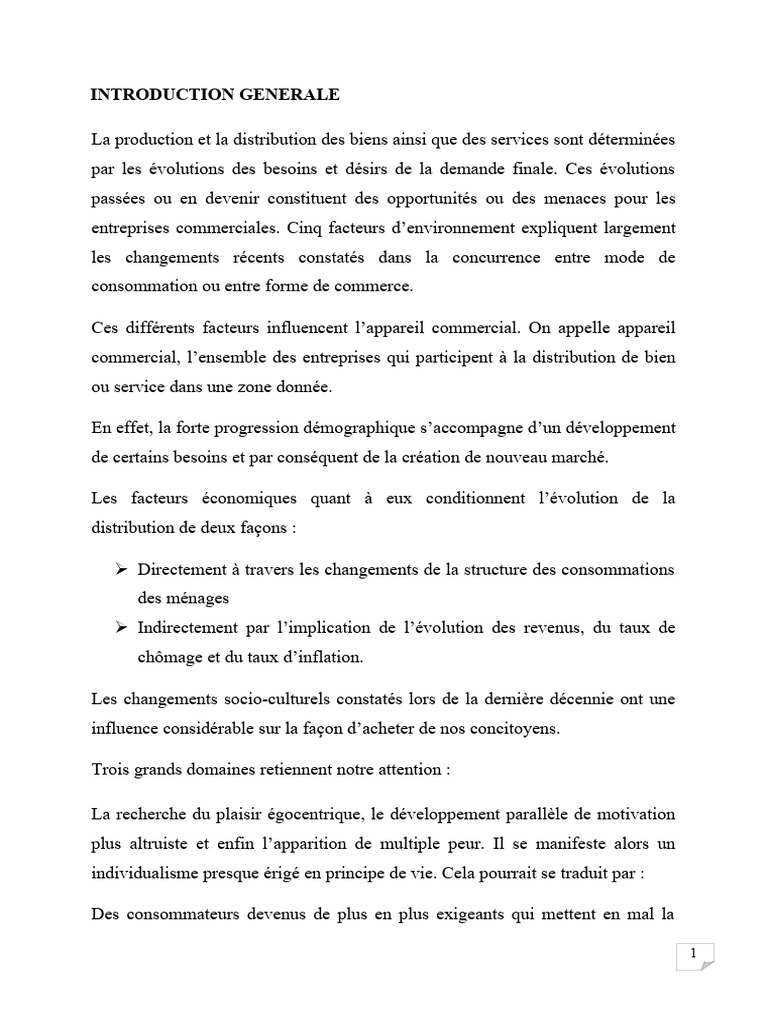 Cours de Distribution 22-23 | PDF