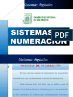 Sistemas Digitales: Sistemas de Numeración