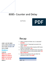 8085 - Counter and Delay