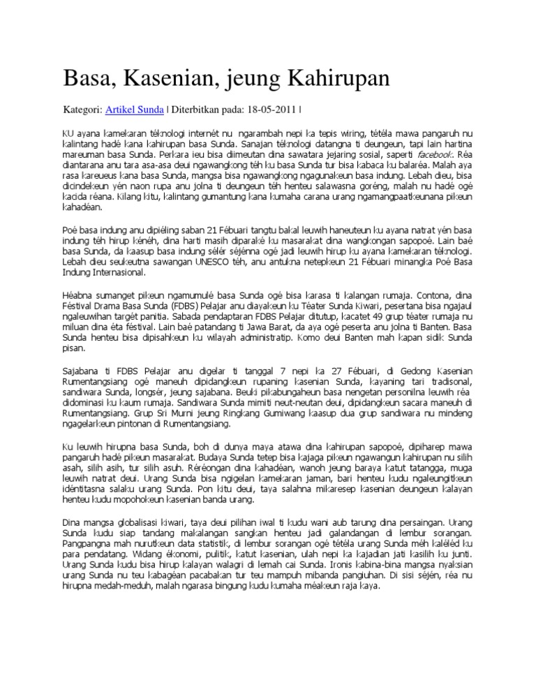 Basa | PDF
