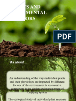 Plants and Environment Factors