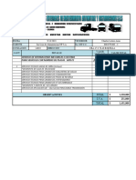 Copia de Cotización #14010 Vehículo SZK172 DESMONTE Y REPARACION CAJA DE VELOCIDAD