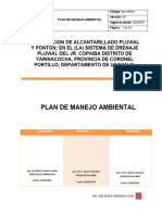 Plan de Manejo Ambiental - V 00