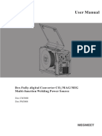 User Manual: Dex Fully-Digital Converter CO /MAG/MIG Multi-Function Welding Power Source