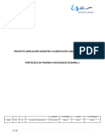 Protocolo de Pruebas Funcionales de Barra 1 - V0