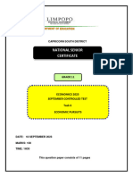 Economics Task 6 Test GR 11 QP 2023