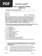 Grade 11 Economics Term 3 Notes | PDF