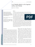 Immune Response of Healthy Adults To The Ingested Probiotic Lactobacillus Casei Shirota