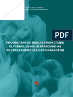 L - Production of Biogas From Crude Glycerol