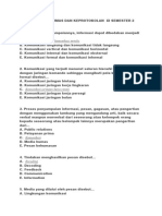 Soal Latihan Humas Dan Keprotokolan Xi Semester 2