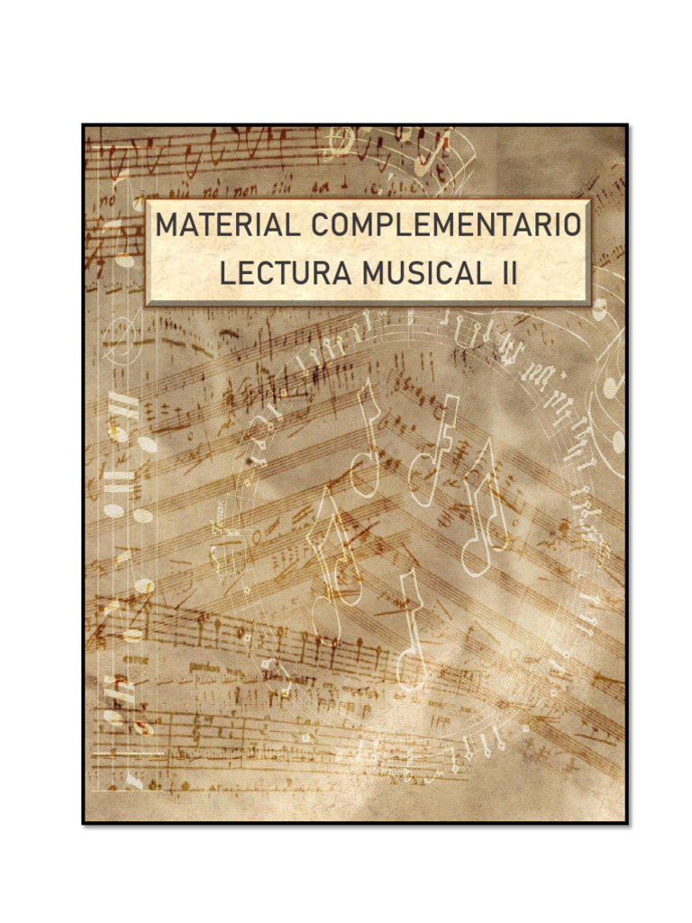 Lecturas Entonadas II Complementario | PDF