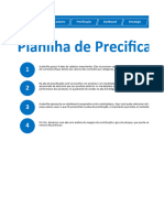 Planilha Precificação para Marketplace