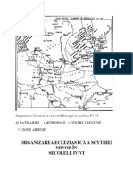 Organizarea Bisericii În Sud-Estul Europei in Secolele IV-VI